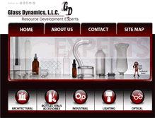 Tablet Screenshot of glassdynamicsllc.com